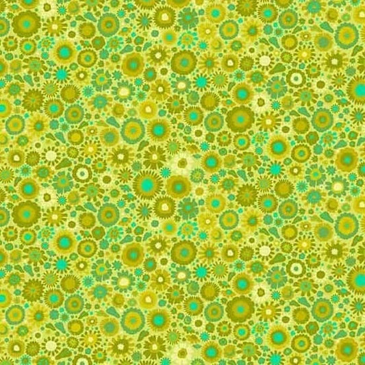 Andover | Sun Print 2023 | Alison Glass | Whim So Doodle | Green