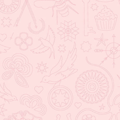 Andover | Handiwork | Alison Glass | Light Pink