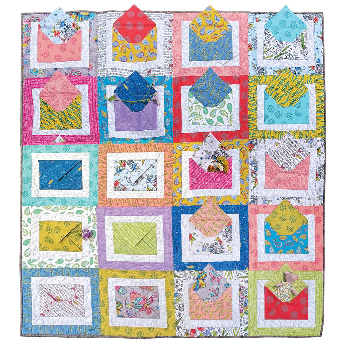 Quilt Kit | Riley Blake | Send Love | Designed by Slice of PI Featuring Sway by Kori Collection