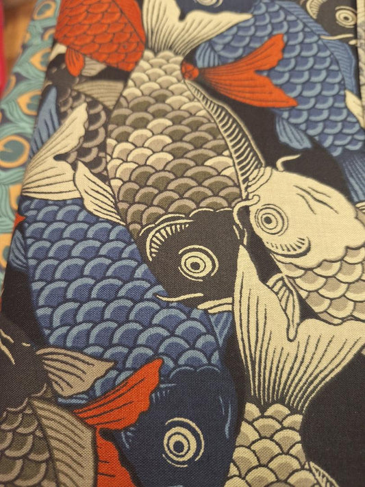Sevenberry  | Koi fish  | Red Blue Grey