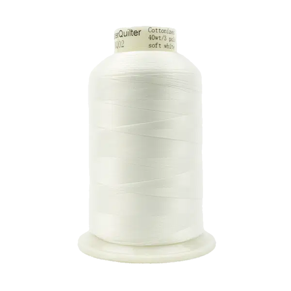WonderFil Specialty Threads | 40wt Quilting Polyester | 3000y