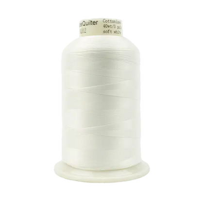 WonderFil Specialty Threads | 40wt Quilting Polyester | 3000y