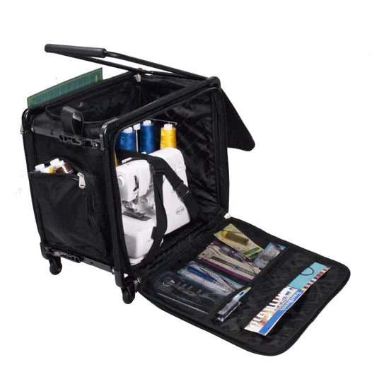 Tutto | Serger Machine Case | Black and Red 20"