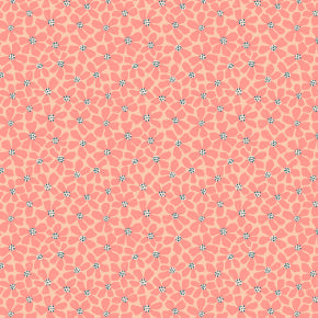 Cotton + Steel | Petals In The Sun | Let Us Live Like Flowers - Pretty In Pink