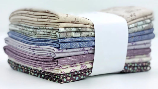 Stoffabrics (7) fat quarter bundle plum |rose