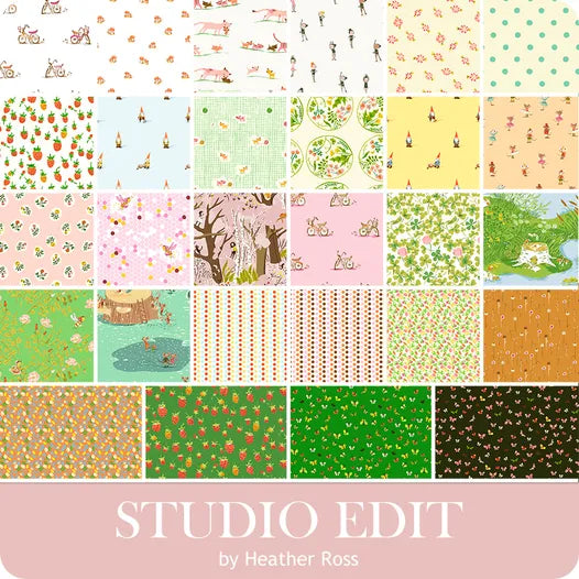 Studio Edit Fat Quarter Bundle Heather Ross for Windham Fabrics (28)