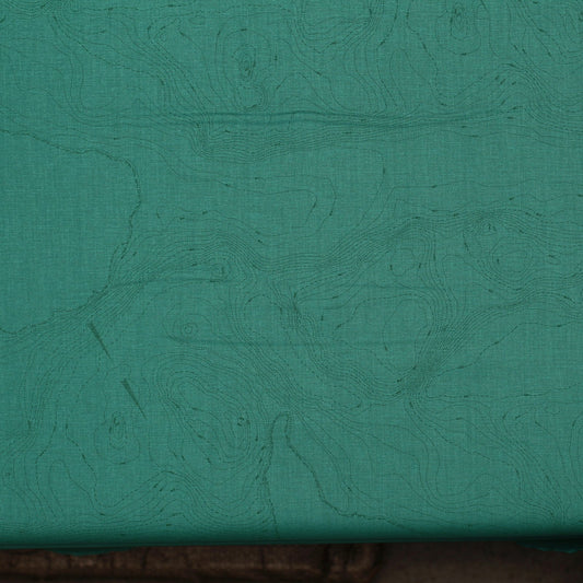Sun Print 2023 by Alison Glass Topography - Teal