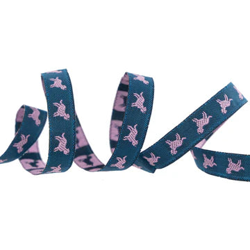 Ribbon | Labrador Silhouette | 3/8" width | Dog Park by Sarah Watts