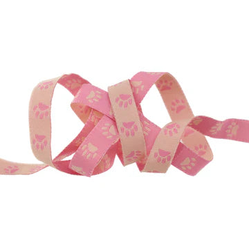 Ribbon | Paws | 3/8" width | Dog Park by Sarah Watts
