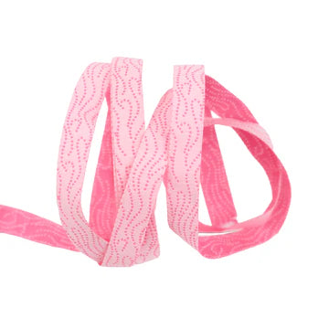 Ribbon | Teddy and the Bears | Flames in Glow Rose | 3/8" | Sarah Watts