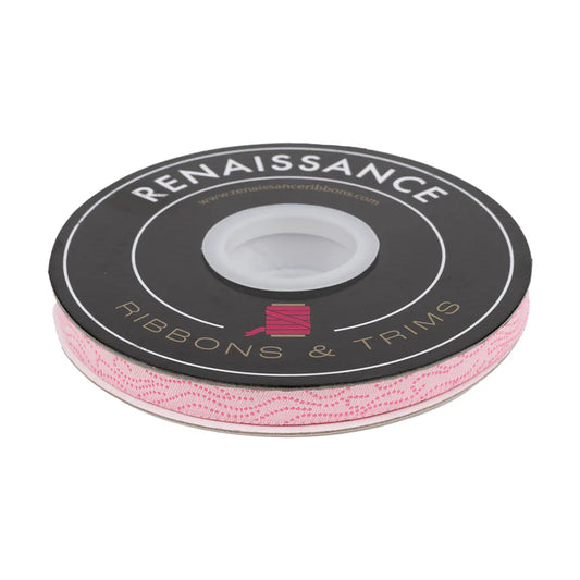 Ribbon | Teddy and the Bears | Flames in Glow Rose | 3/8" | Sarah Watts