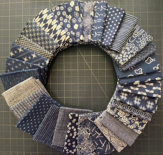 Sevenberry | Classic Japanese Designs | Fat Quarter Bundle | 30 PC