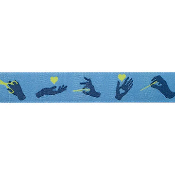 Ribbon | Busy Fingers | Noon Blue | Tula Pink | 7/8"